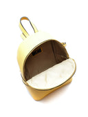 Carla Ferreri Rucsac Merit piele naturala galben