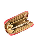 Carla Ferreri Portofel Dacia piele naturala Rosu