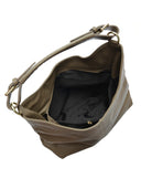 Carla Ferreri Geanta de umar Augusta piele naturala taupe