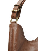 Carla Ferreri Geanta de umar Augusta piele naturala Maro