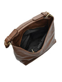 Carla Ferreri Geanta de umar Augusta piele naturala Maro