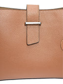 Carla Ferreri Geanta de umar Zola piele naturala coniac