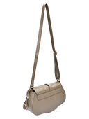 Carla Ferreri Geanta Postas Clara piele naturala Taupe