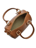 Carla Ferreri Geanta de mana  Marcelline piele naturala Coniac