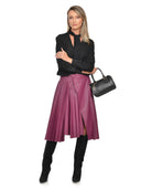 Carla Ferreri Geanta de mana  Marcelline piele naturala Negru