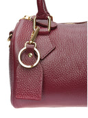 Carla Ferreri Geanta de mana  Marcelline piele naturala Visiniu