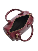 Carla Ferreri Geanta de mana  Marcelline piele naturala Visiniu