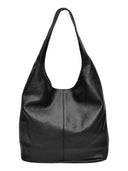 Carla Ferreri Geanta de umar Romy piele naturala Negru