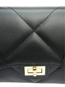 Carla Ferreri Geanta de mana  Chiara piele naturala Negru