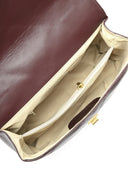 Borsa Carla Ferreri Chiara in pelle naturale bordeaux