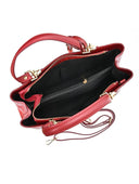 Carla Ferreri Geanta de mana  Nina piele naturala Rosu