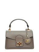 Carla Ferreri Geanta de mana  Ornella piele naturala Taupe