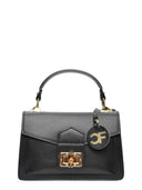 Carla Ferreri Geanta de mana  Ornella piele naturala Negru