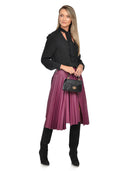 Carla Ferreri Geanta de mana  Ornella piele naturala Negru