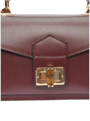 Carla Ferreri Geanta de mana  Ornella piele naturala Visiniu