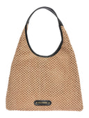 Carla Ferreri Geanta de umar Amalia piele naturala Negru