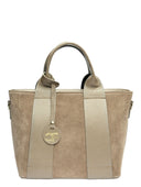 Carla Ferreri Geanta de mana  Fiamma piele naturala Taupe