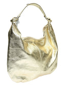 Carla Ferreri Geanta de umar Giuditta piele naturala auriu