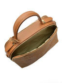 Carla Ferreri Geanta de mana  Bianca piele naturala coniac