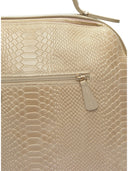 Carla Ferreri Geanta de mana  Bianca piele naturala Taupe