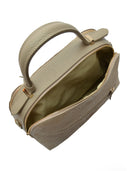 Carla Ferreri Geanta de mana  Bianca piele naturala Taupe