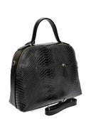 Carla Ferreri Geanta de mana  Bianca piele naturala Negru