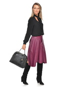 Carla Ferreri Geanta de mana  Bianca piele naturala Negru