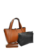 Isabella Rhea Geanta de mana  Agnese piele naturala Coniac