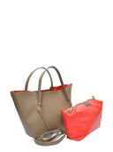 Isabella Rhea Geanta de mana  Agnese piele naturala Taupe