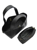 Isabella Rhea Geanta de mana  Agnese piele naturala Negru