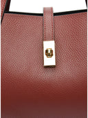 Isabella Rhea Geanta de mana  Agnese piele naturala rosu inchis