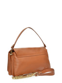 Isabella Rhea Geanta de umar Satra piele naturala Coniac