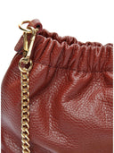 Isabella Rhea Geanta Postas Nefru piele naturala rosu inchis