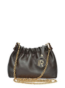 Isabella Rhea Geanta Postas Nefru piele naturala Maro inchis