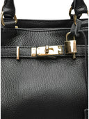 Isabella Rhea Geanta de mana  Vesta piele naturala Negru