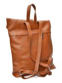 Isabella Rhea Rucsac Sarmisa piele naturala Coniac