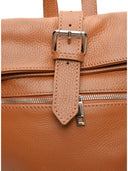 Isabella Rhea Rucsac Sarmisa piele naturala Coniac