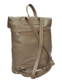 Isabella Rhea Rucsac Sarmisa piele naturala Taupe