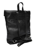 Isabella Rhea Rucsac Sarmisa piele naturala Negru