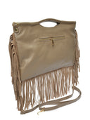 Isabella Rhea Geanta de mana  Dafina piele naturala Taupe