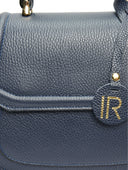 Isabella Rhea Geanta de mana  Zoe piele naturala Albastru inchis