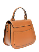 Isabella Rhea Geanta de mana  Zoe piele naturala coniac