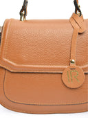 Isabella Rhea Geanta de mana  Zoe piele naturala coniac