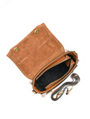 Isabella Rhea Geanta de mana  Zoe piele naturala coniac