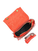 Isabella Rhea Geanta de mana  Zoe piele naturala rosu