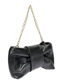 Borsa a tracolla Isabella Rhea Noor, pelle naturale, Nero