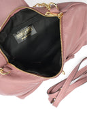 Borsa a tracolla Isabella Rhea Noor, pelle naturale, rosa scuro