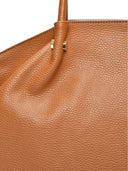 Isabella Rhea Geanta de mana  Delphine piele naturala coniac inchis