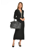 Isabella Rhea Geanta de mana  Delphine piele naturala Negru