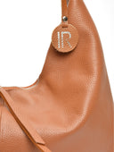 Borsa a tracolla Isabella Rhea Zinia, pelle naturale, Cognac
